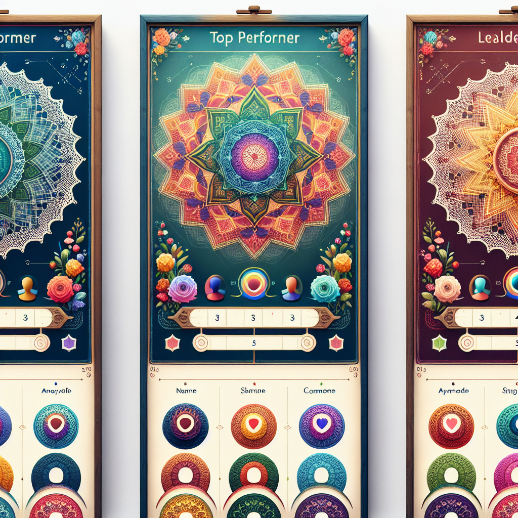 Leaderboard visualization